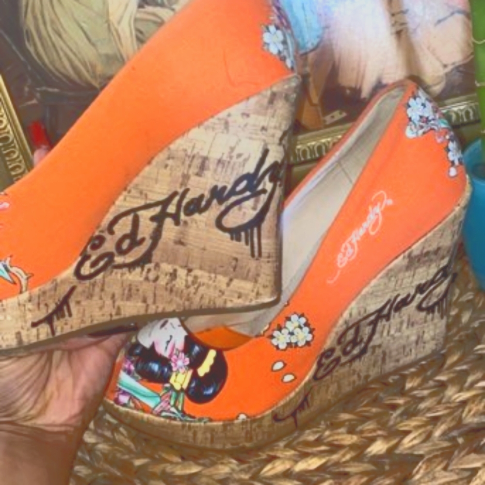 Ed Hardy classic Wedges